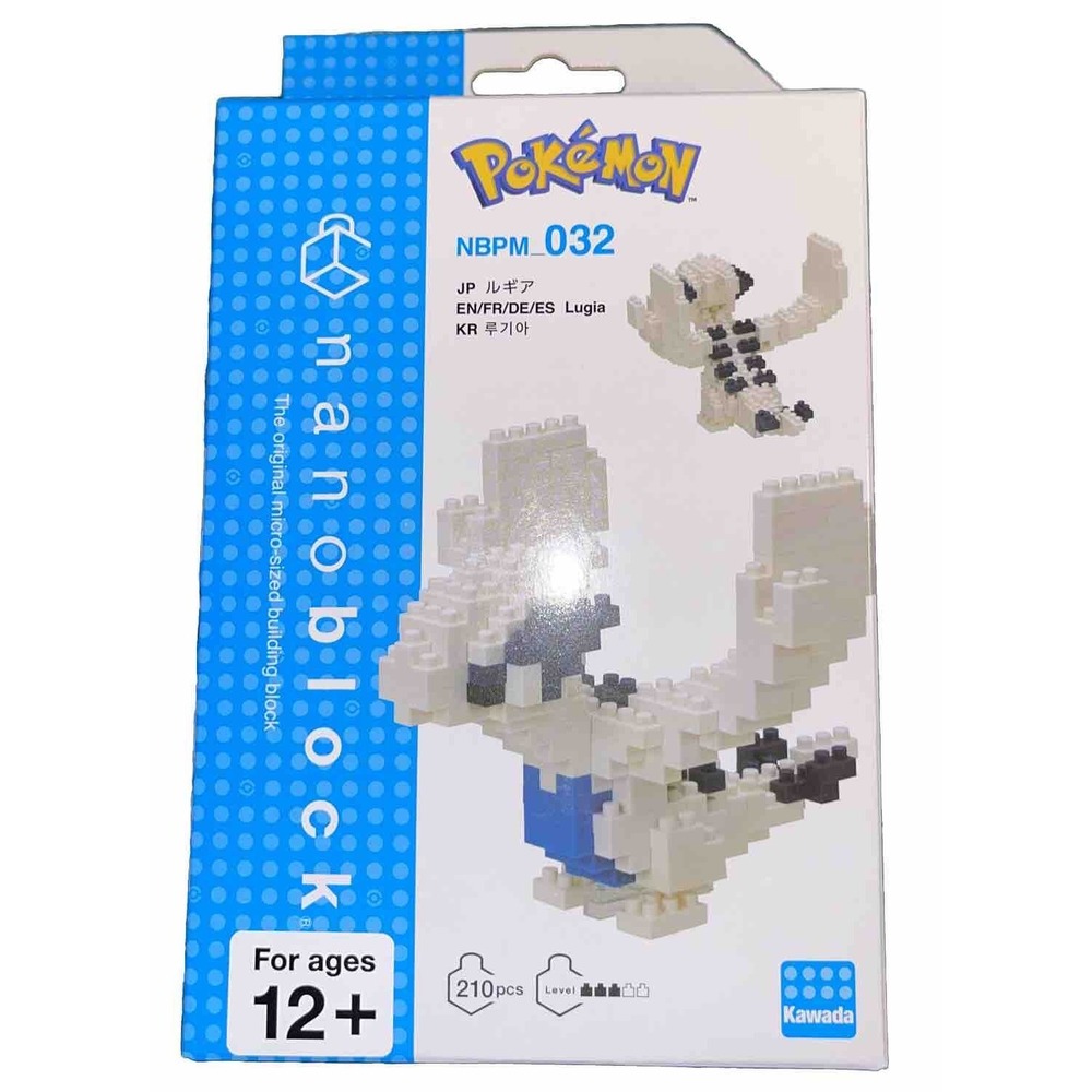 Lugia Pokemon nanoblock NBPM_032 210 piece Kawada New‎ In Box